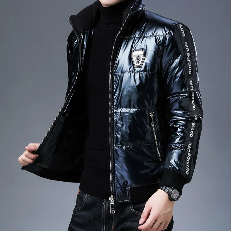 Shiny Puffer Down Jacket