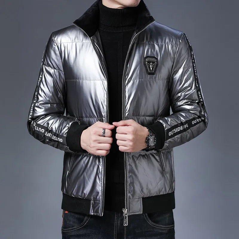 Shiny Puffer Down Jacket