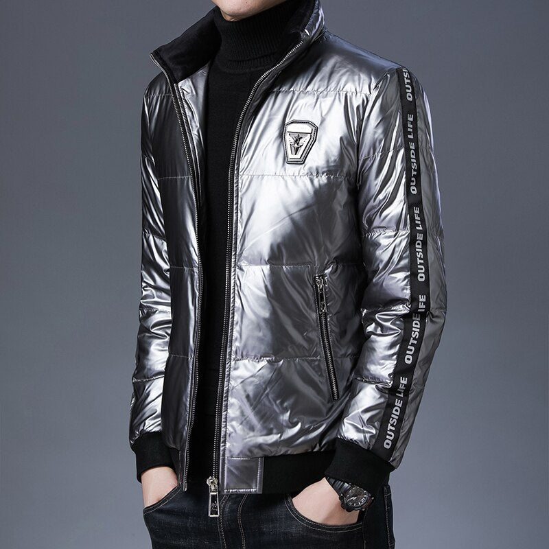 Shiny Puffer Down Jacket