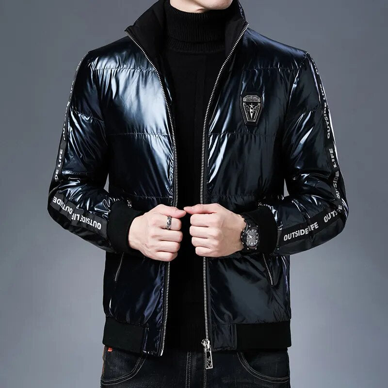 Shiny Puffer Down Jacket