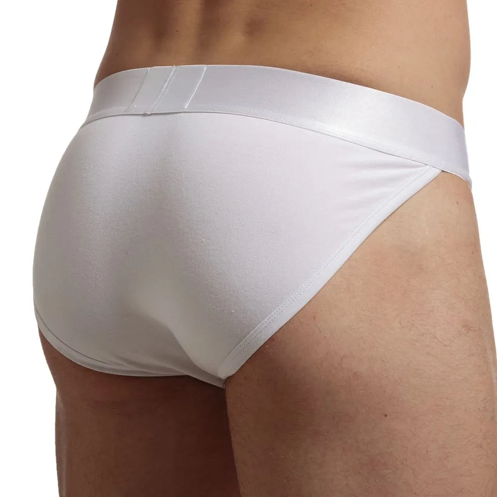 Jockmail sexy roupa interior masculina tanga hombre algodão gay roupa interior dos homens do biquíni cuecas macias dos homens cuecas shorts
