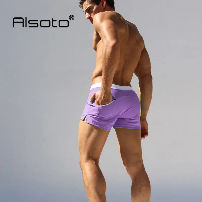 Verão 2023 nova roupa de banho dos homens briefs sexy troncos de natação sunga quente maiô dos homens nadar praia shorts maillot de bain mayo