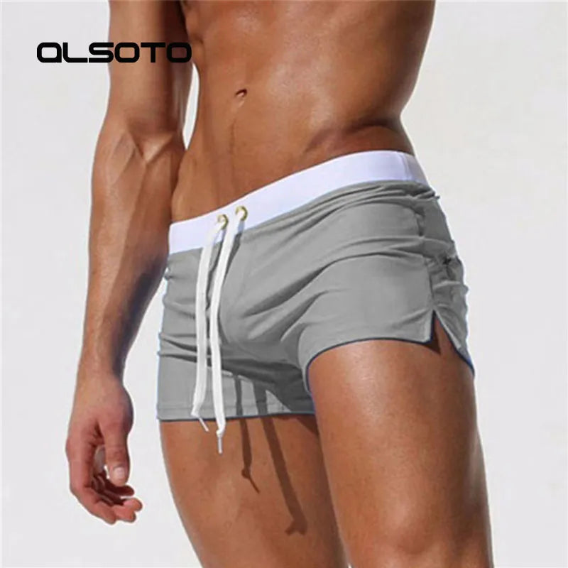 Verão 2023 nova roupa de banho dos homens briefs sexy troncos de natação sunga quente maiô dos homens nadar praia shorts maillot de bain mayo