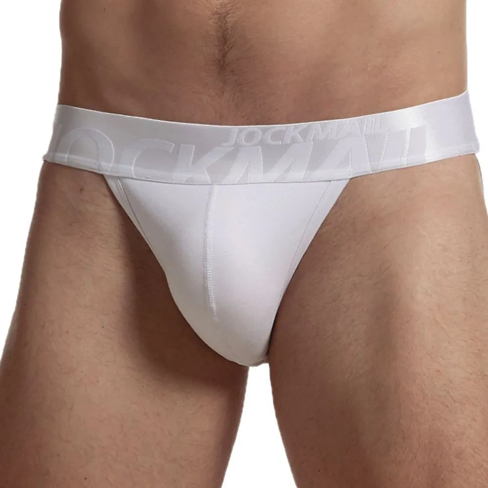Jockmail sexy roupa interior masculina tanga hombre algodão gay roupa interior dos homens do biquíni cuecas macias dos homens cuecas shorts