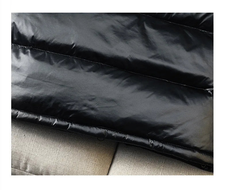 Shiny Duck Down Puffer Jacket