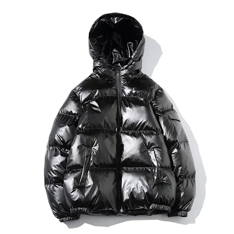 Hooded Puffy Jacket