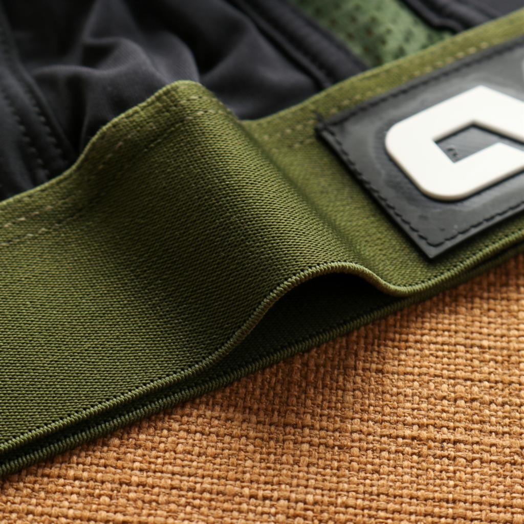A cinta esportiva mais confortável com uma bolsa para abraçar bolas!
