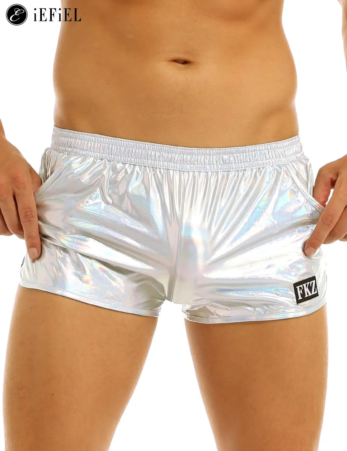 Shiny Metallic Boxer Shorts