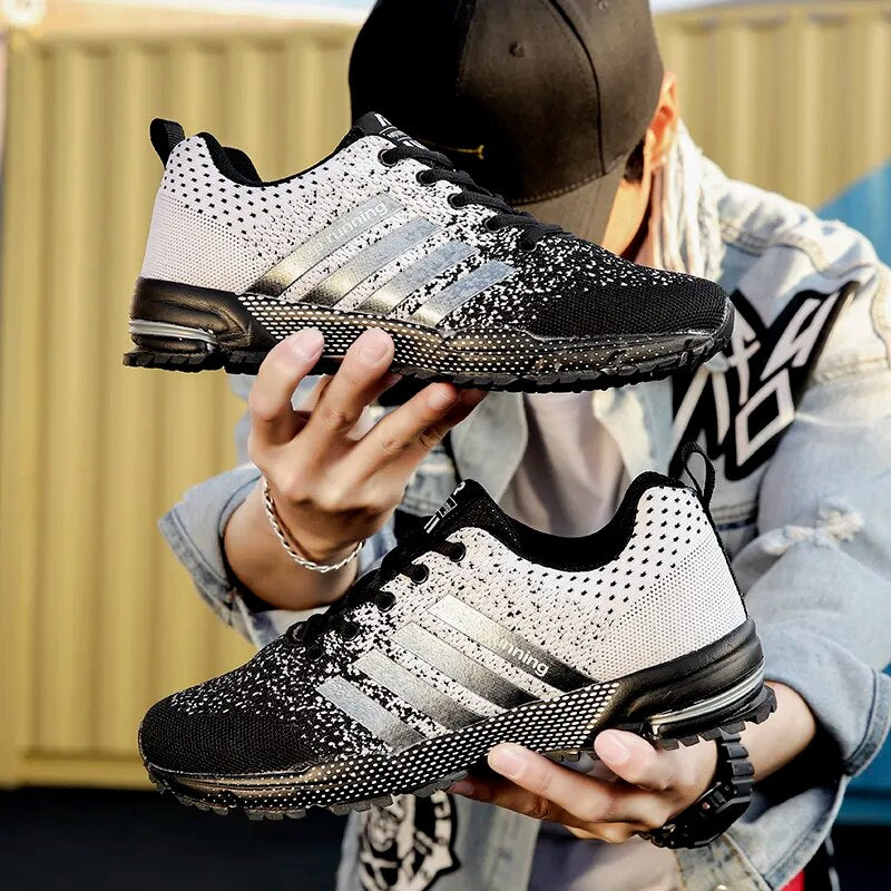 Homens de luxo moda treinador atlético casaul tênis mocassim respirável correndo andando koeiua tênis feminino esportes ao ar livre sapatos