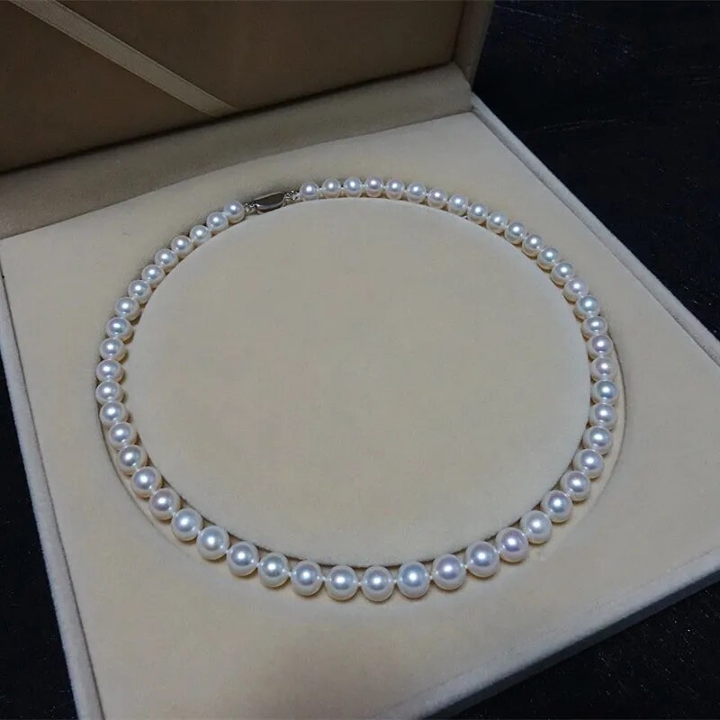 4/6/8/10mm contas na moda imitação de pérolas colar para homens feitos à mão clássico colar de pérolas gargantilha para homens mulheres jóias presente