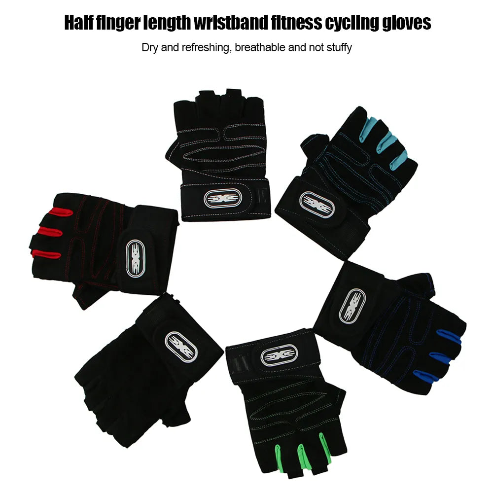 Luvas de ginástica fitness, levantamento de peso, musculação, treinamento, esportes, exercícios, ciclismo, treino, para homens, mulheres, m/g/gg
