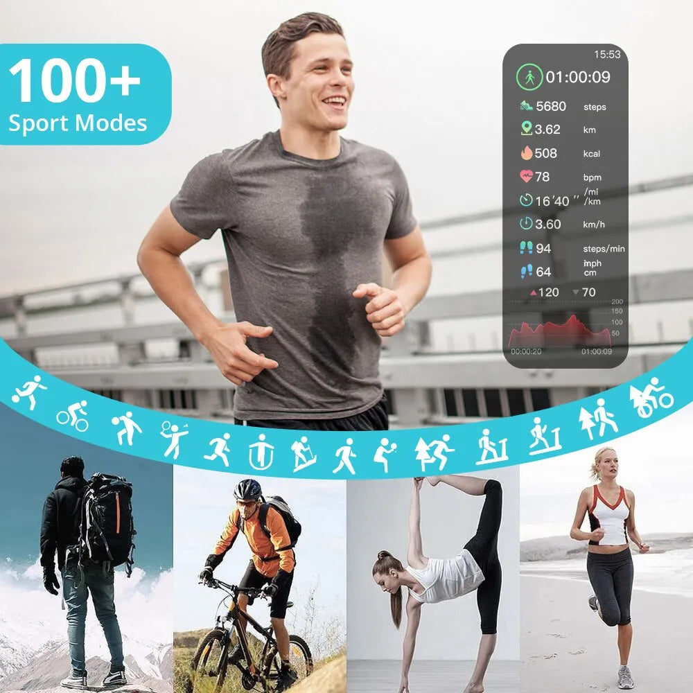 Colmi p73 1.9 "relógio inteligente militar ao ar livre masculino bluetooth chamada smartwatch para xiaomi android ios, ip68 à prova dip68 água relógio de fitness