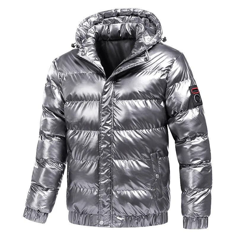 Stylish Shiny Puffer Jackets